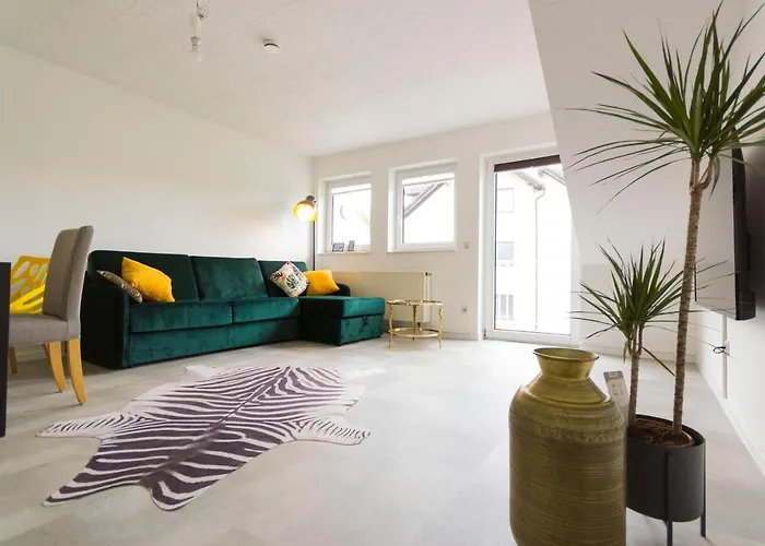 Favstay Industrialstyle 2-zimmer 60qm Mit Balkon, Panarbora Fernblick, 55